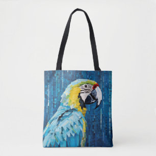 Parrot Animal Bird Art Deco Farbe