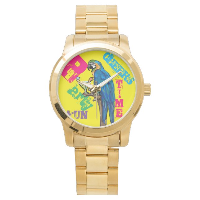 PARROT ARMBANDUHR (Vorderseite)