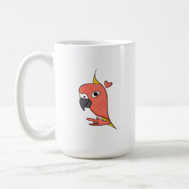 Parrot ASL I Liebe You - Deaf Culture Design Kaffeetasse