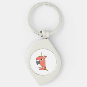 Parrot ASL I Liebe You - Deaf Culture Design Schlüsselanhänger