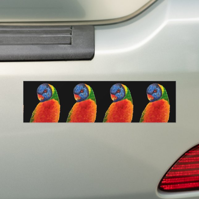 PARROT AUTOAUFKLEBER (Auf Auto)
