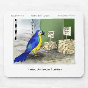 Parrot Badezimmer Fixtures T-Shirts Tasse Karten G Mousepad