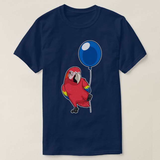 Parrot Balloon T-Shirt (Design vorne)
