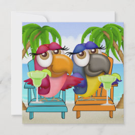 Parrot Beach Party Einladung - SRF