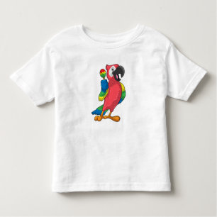 Parrot bei Musik mit Maracas Kleinkind T-shirt