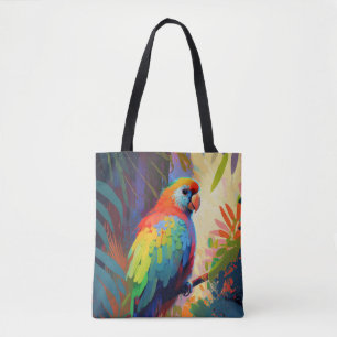 Parrot Bird Animal Portrait Painting Wildlife Free