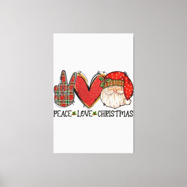 Parrot Bird Christmas Tree Lights Ornament Xmas Pa Leinwanddruck (Vorderseite)