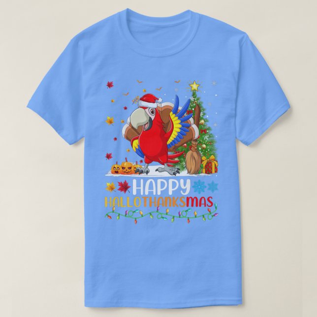Parrot Bird Lover Funny Happy Parrot HelloThanksMa T-Shirt (Design vorne)