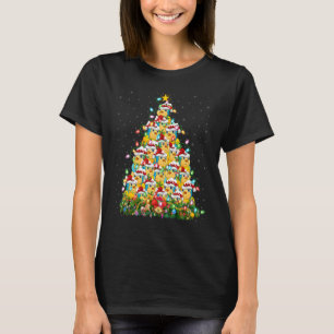 Parrot Bird Xmas Lights Santa Parrot Christmas Tor T-Shirt