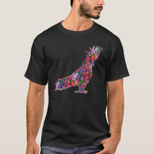 Parrot Blume Exotic Bird Ara Macaw Cockatoo Zoo T-Shirt
