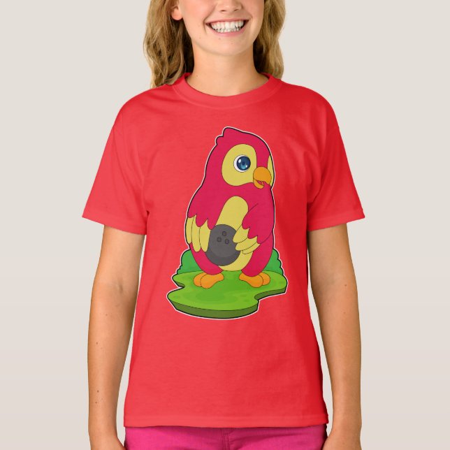 Parrot Bowling Bowling T-Shirt (Vorderseite)