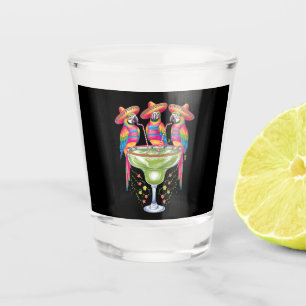 Parrot Cinco De Mayo Funny Drinks Mexican Fiesta Schnapsglas