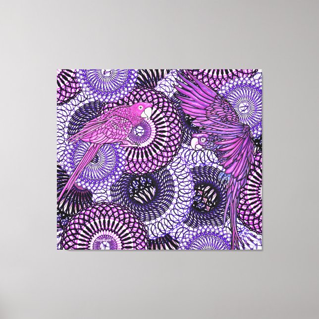 Parrot Clarity Leinwanddruck (Vorderseite)