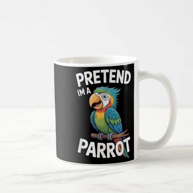 Parrot Costume  Kaffeetasse (Rechts)