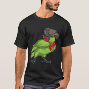 Parrot Cowboy Cowboy-Hut T-Shirt