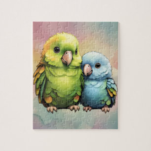 Parrot_design.no.1- von Maaya Prints, Puzzle