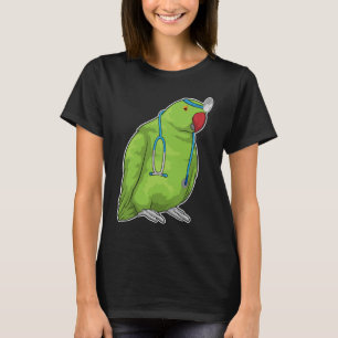 Parrot Doctor Stethoscope T-Shirt