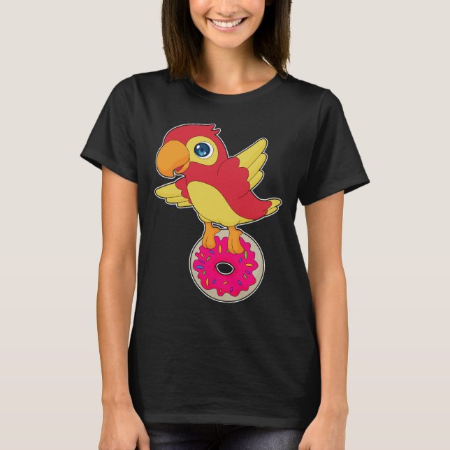 Parrot Donut T-Shirt (Vorderseite)