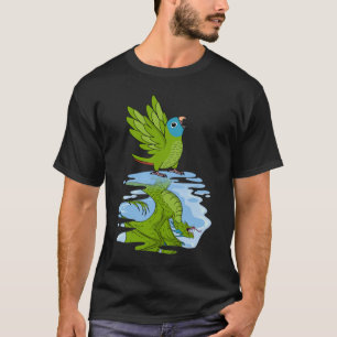 Parrot & Dragon Reflection I Blue Crowned Conture T-Shirt