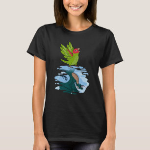 Parrot & Dragon Reflection I Cherry Kopfende Const T-Shirt