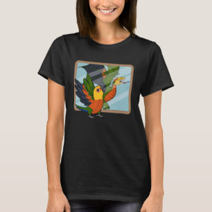 Parrot & Dragon Reflection I Jenday Construction 1 T-Shirt