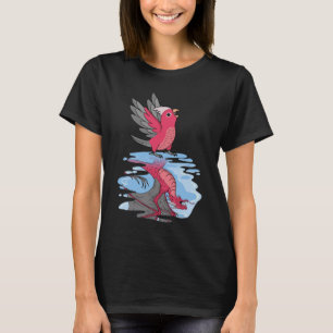 Parrot & Dragon Reflection I Rose gezüchtet Galah T-Shirt