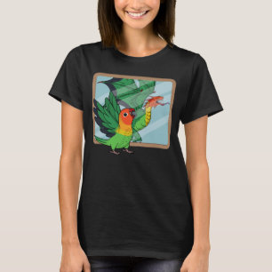 Parrot & Dragon Reflektion I Fischers Lovebird 1 T-Shirt