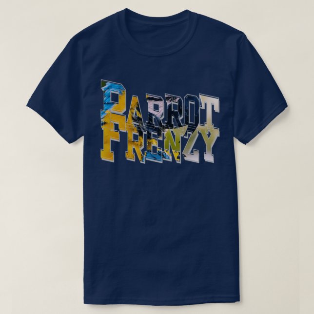 Parrot Frenzy T-Shirt (Design vorne)