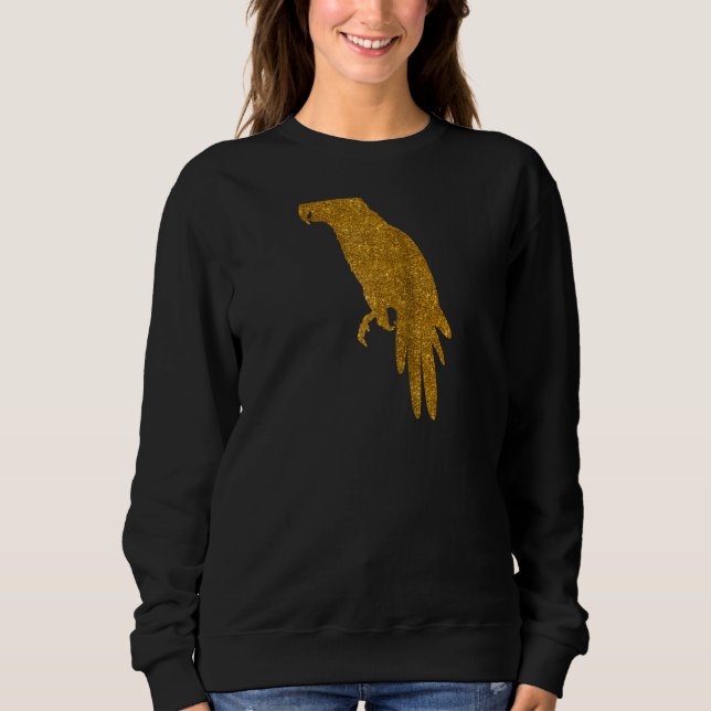Parrot für Frauen Parrakeet Bird Cockatoo Ra Sweatshirt (Vorderseite)