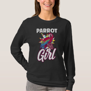 Parrot Girl Niedlich Parrots T-Shirt
