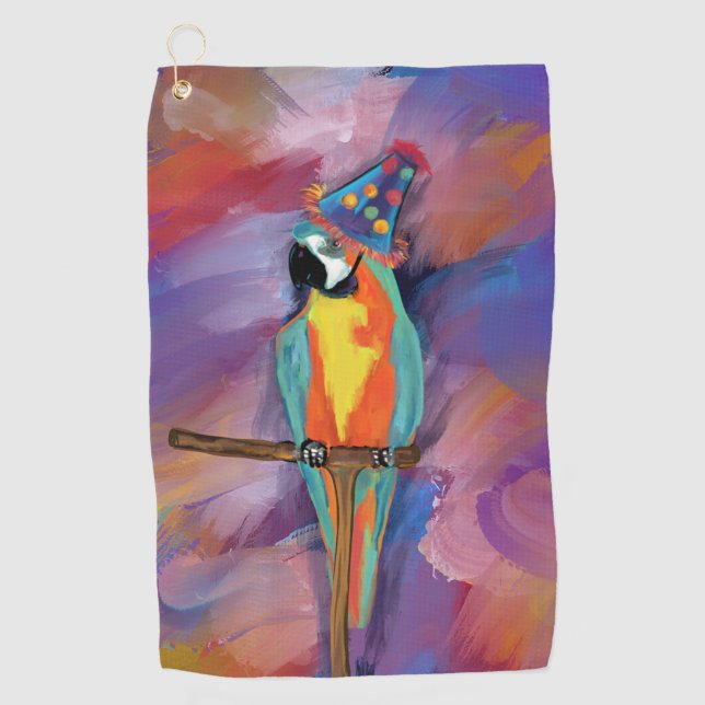 PARROT GOLFHANDTUCH (Vorderseite)