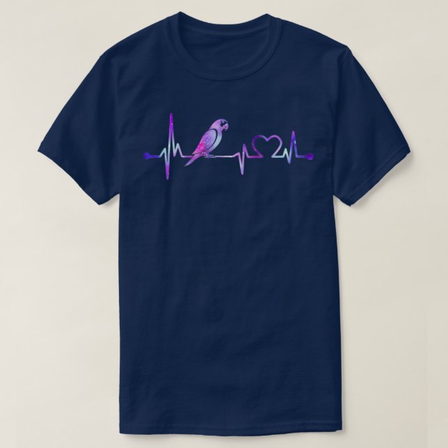 PARROT HEARTBEAT GALAXY 1 T-Shirt (Design vorne)