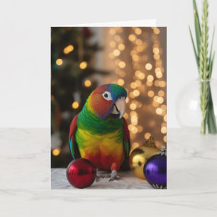 Parrot Holiday Cards Feiertagskarte