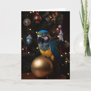 Parrot Holiday Cards Feiertagskarte