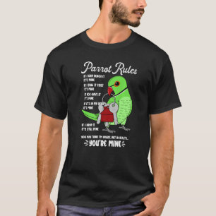 Parrot House Rules Es ist meine grüne indische Rin T-Shirt