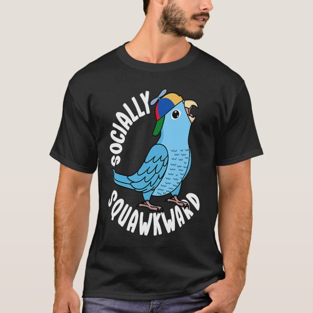 Parrot I Blue Parrotlet T-Shirt (Vorderseite)