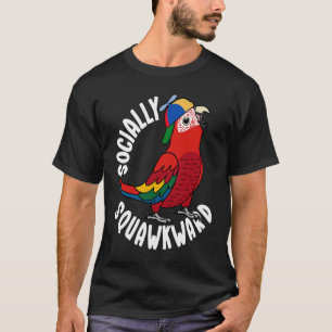 Parrot I Scarlet Macaw T-Shirt