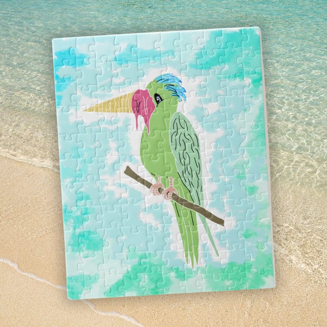 Parrot Ice Creme Wunderschönes Puzzle für Kinder (Von Creator hochgeladen)