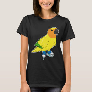 Parrot Ice Skaten Ice Skate T-Shirt