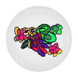 Parrot joy forest schneidebrett