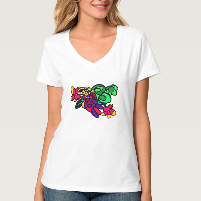 Parrot joy forest  T-Shirt (Vorderseite)
