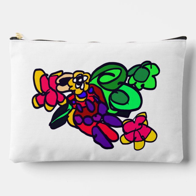 Parrot joy forest  zubehörtasche (Vorderseite)