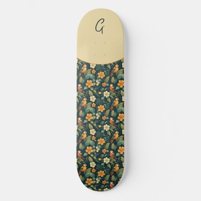 Parrot Jungle Skateboard (Vorderseite)