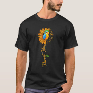 Parrot Mama Niedlich Sonnenblume Papagei Bird Love T-Shirt