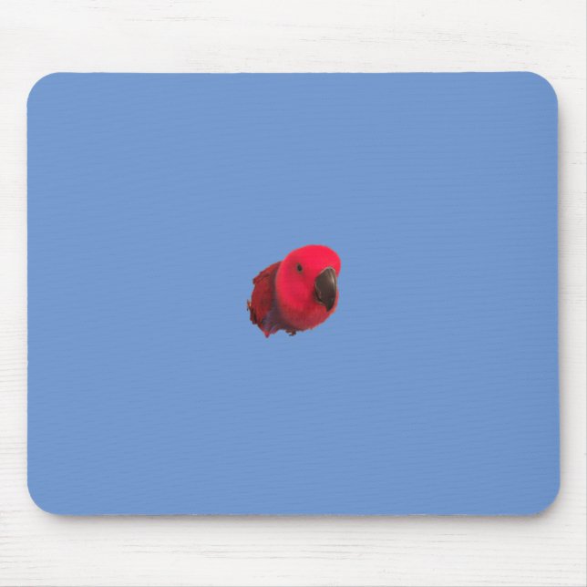 Parrot-Maus Mousepad (Vorne)