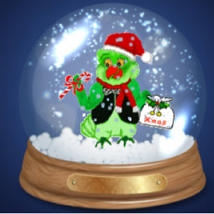 Parrot Nutcracker Christmas Card Karte