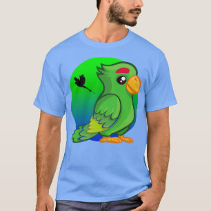 Parrot Paradise Circle Birds T-Shirt