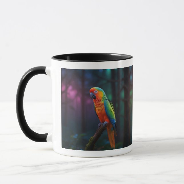 Parrot Paradise Tasse (Links)