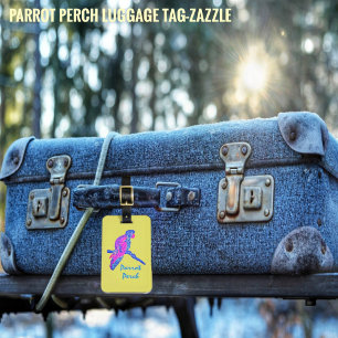 Parrot Perch Gepäckanhänger