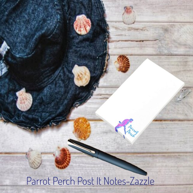 Parrot Perch Post-It Notes Klebezettel (Von Creator hochgeladen)